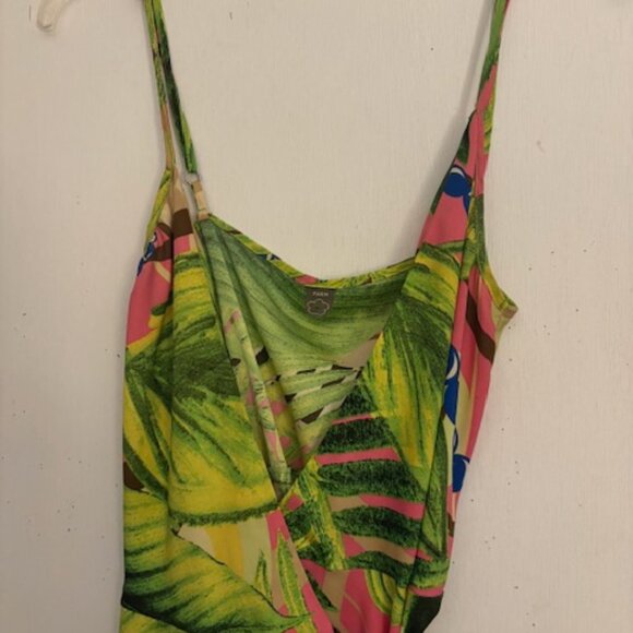 Farm Rio Wrap Dress, Sz P - Picture 9 of 10